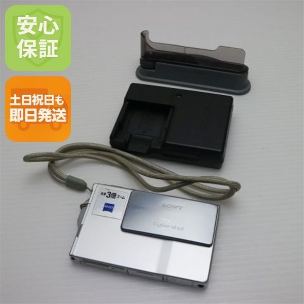 美品 Cyber-shot DSC-T7 シルバー 即日発送 SONY デジカメ