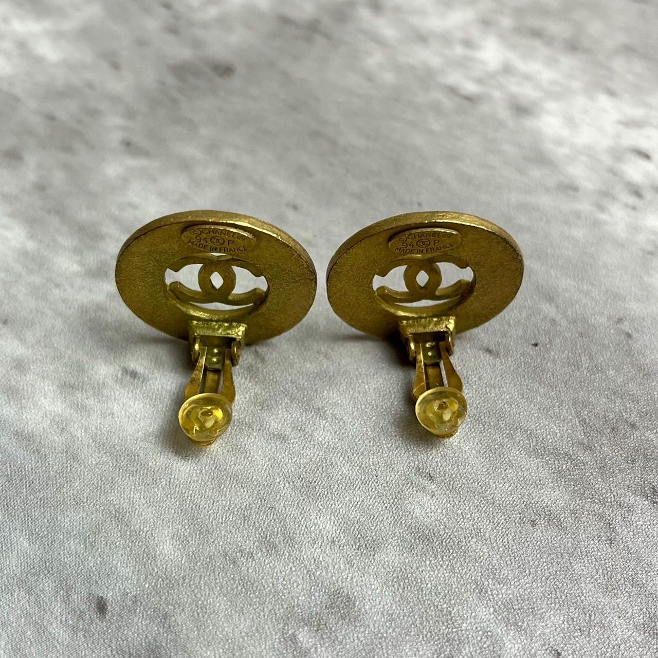 ✨良品✨ CHANEL シャネル イヤリング アクセサリー ココマーク 94年製 