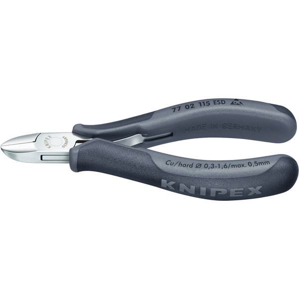 KNIPEX クニペックス 7702-115ESD エレクトロニクスニッパー
