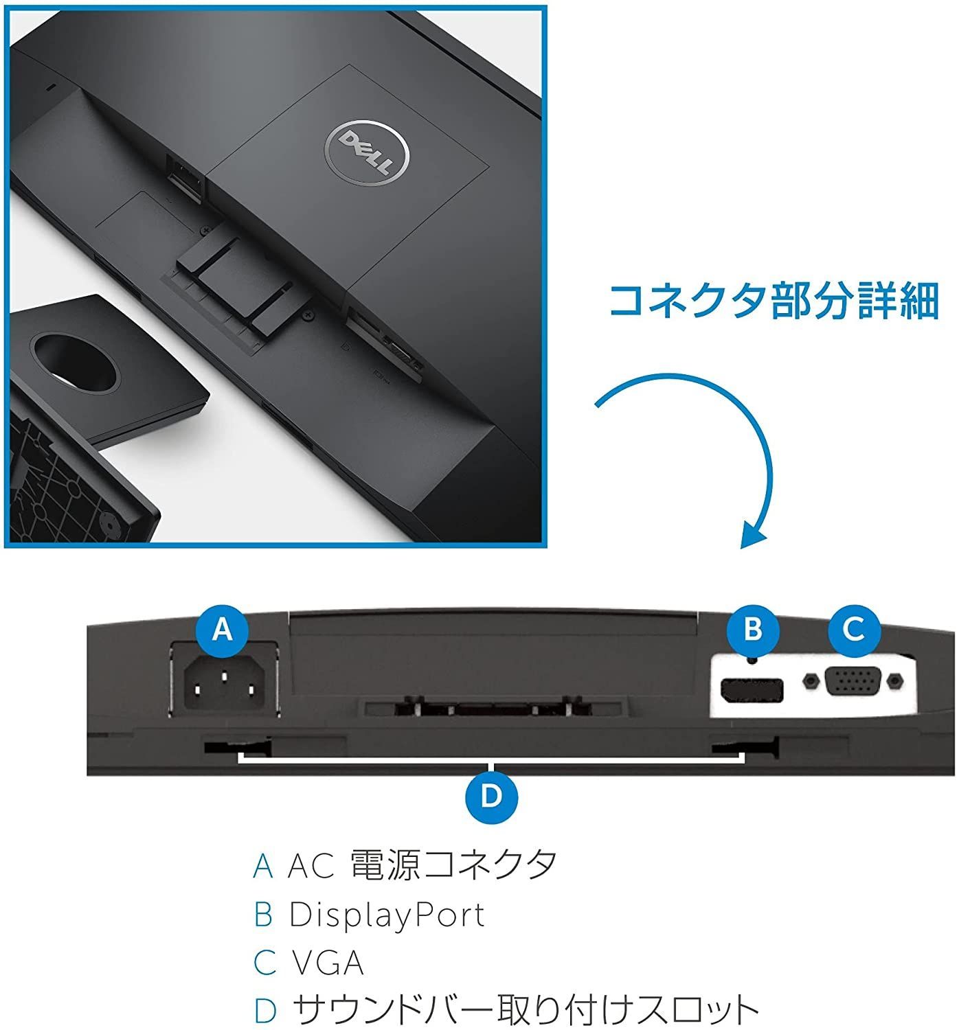 Dell モニター 21.5インチ E2216Hf - メルカリ