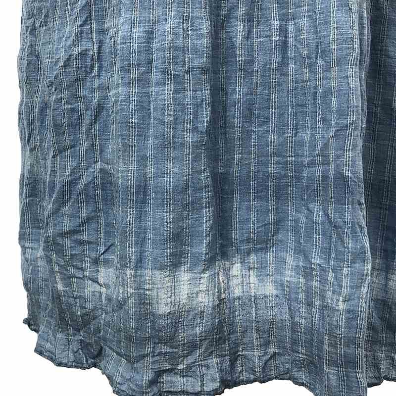 maku textiles / マクテキスタイルズ | スリット ギャザー オーバー  