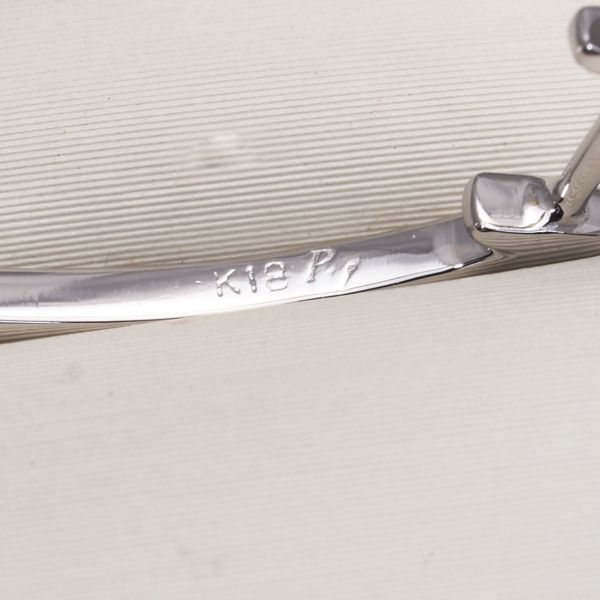 ポンテヴェキオ ピアス ダイヤ ダイヤモンド フープ 片耳 K18WG