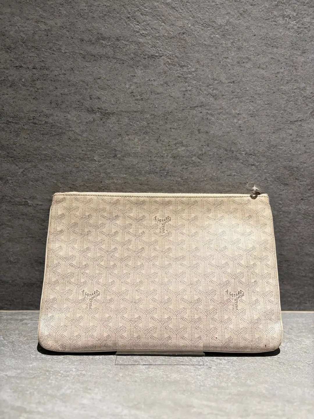 Goyard ゴヤール セナ mm クラッチ ホワイト