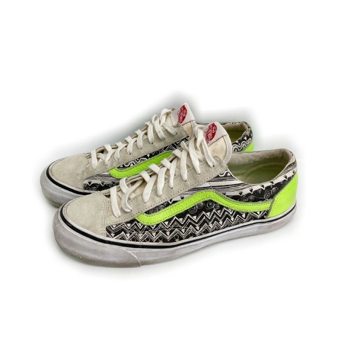 VANS ヴァンズ スニーカー STUSSY OLD SKOOL STYLE 36 LX オールドスクール ホワイト size27cm