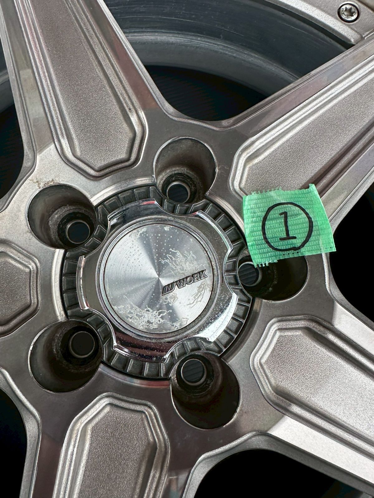 WORKホイール 20インチ フロント ミニバン セダン