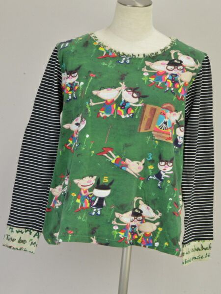 アルベロベロ ALBEROBELLO ぶたさん カットソー Fou FouiLLE