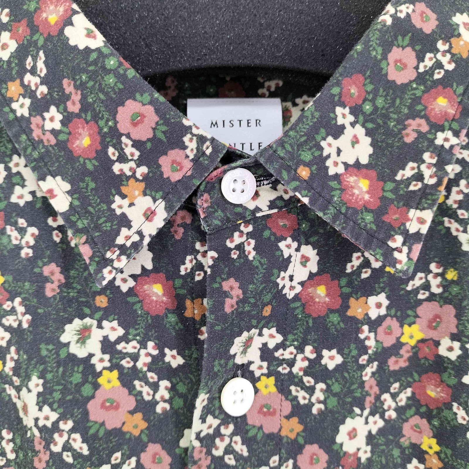 ミスタージェントルマン MISTERGENTLEMAN 花柄 S/S シャツ
