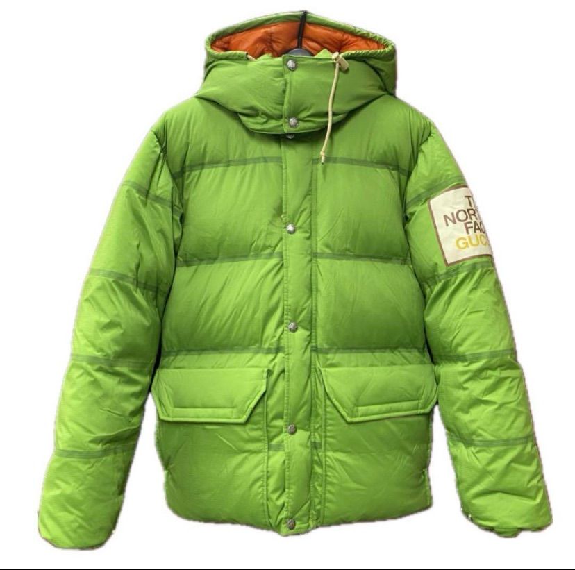 希少 GUCCI グッチ THE NORTH FACE ノースフェイス コラボ ダウン 