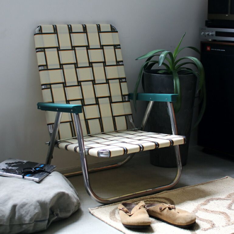 新品】LAWN CHAIR [ローンチェア] HIGH BACK BEACH CHAIR