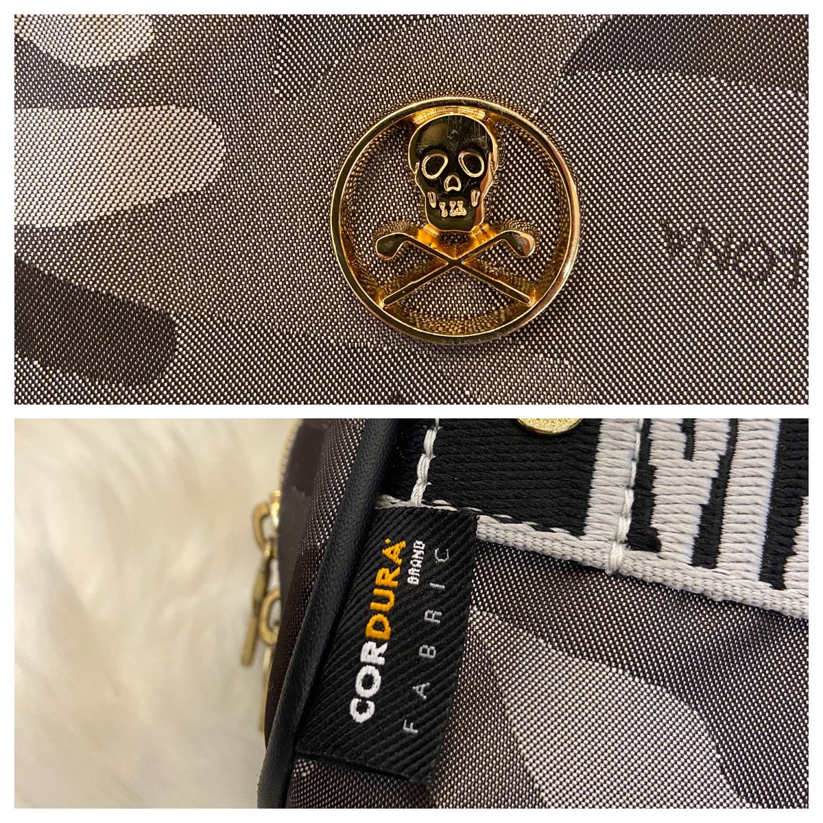 新品 MARK＆LONA スカル 迷彩 ゴルフバッグ クラッチポーチ 【公式通販】