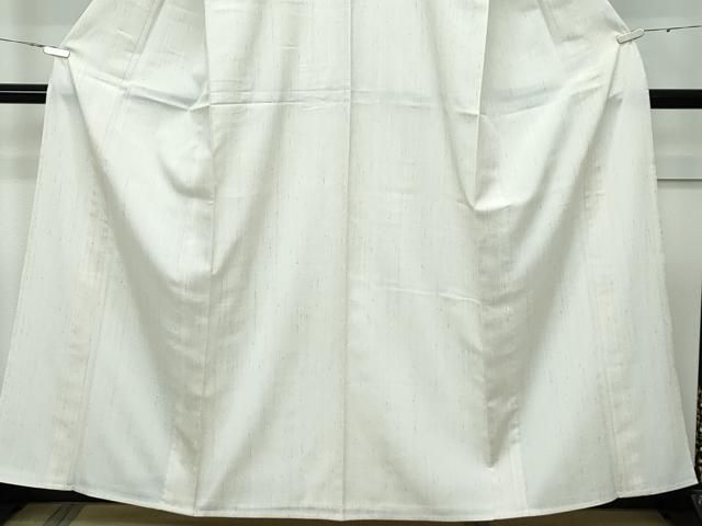 平和屋本店□希少 日本工芸会正会員 小林敬子作 銀座もとじ 紬 単衣 た  