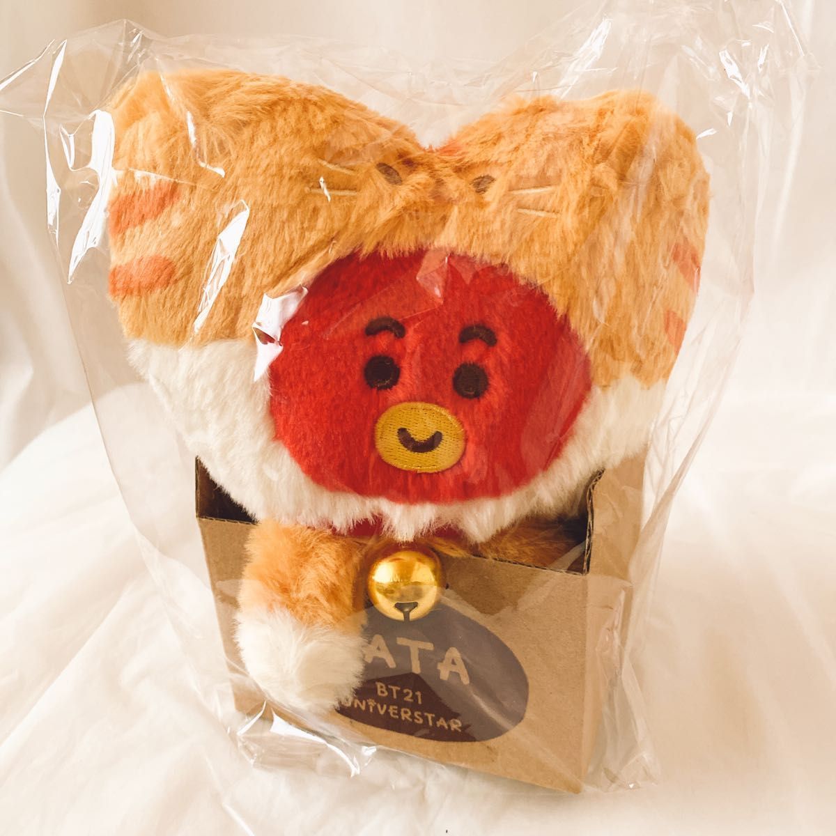 BT21 TATA ぬいぐるみ catday plush S 猫 BTS グッズ　ねこ