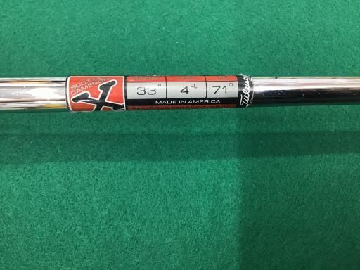 タイトリスト SCOTTY CAMERON RED X3 33インチ パター スコッティ・キャメロン／レッドX／レッド X3の口コミ評価