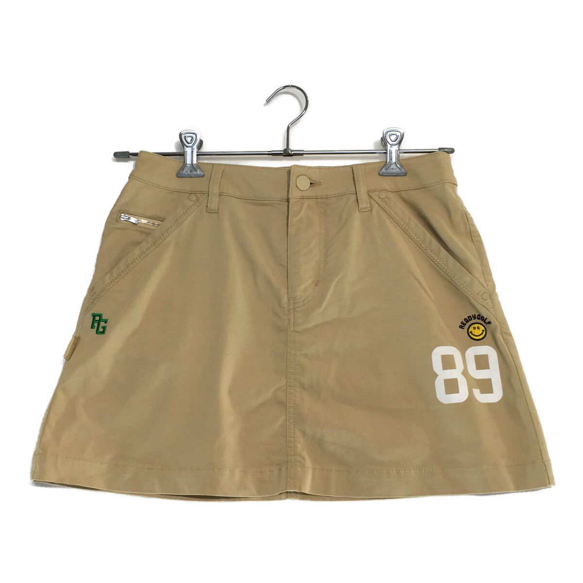 パーリーゲイツ スカート 0 レディース ベージュ 注文 PEARLY GATES