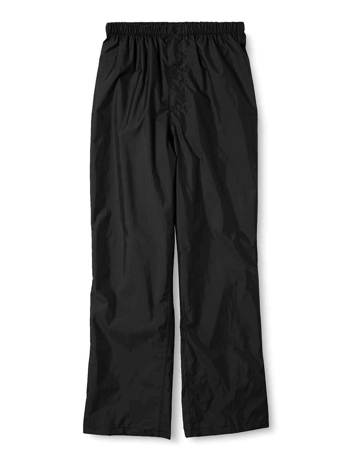 L_ブラック [ドキュメント] 防水 透湿 軽量 レインパンツ 東レブリザ