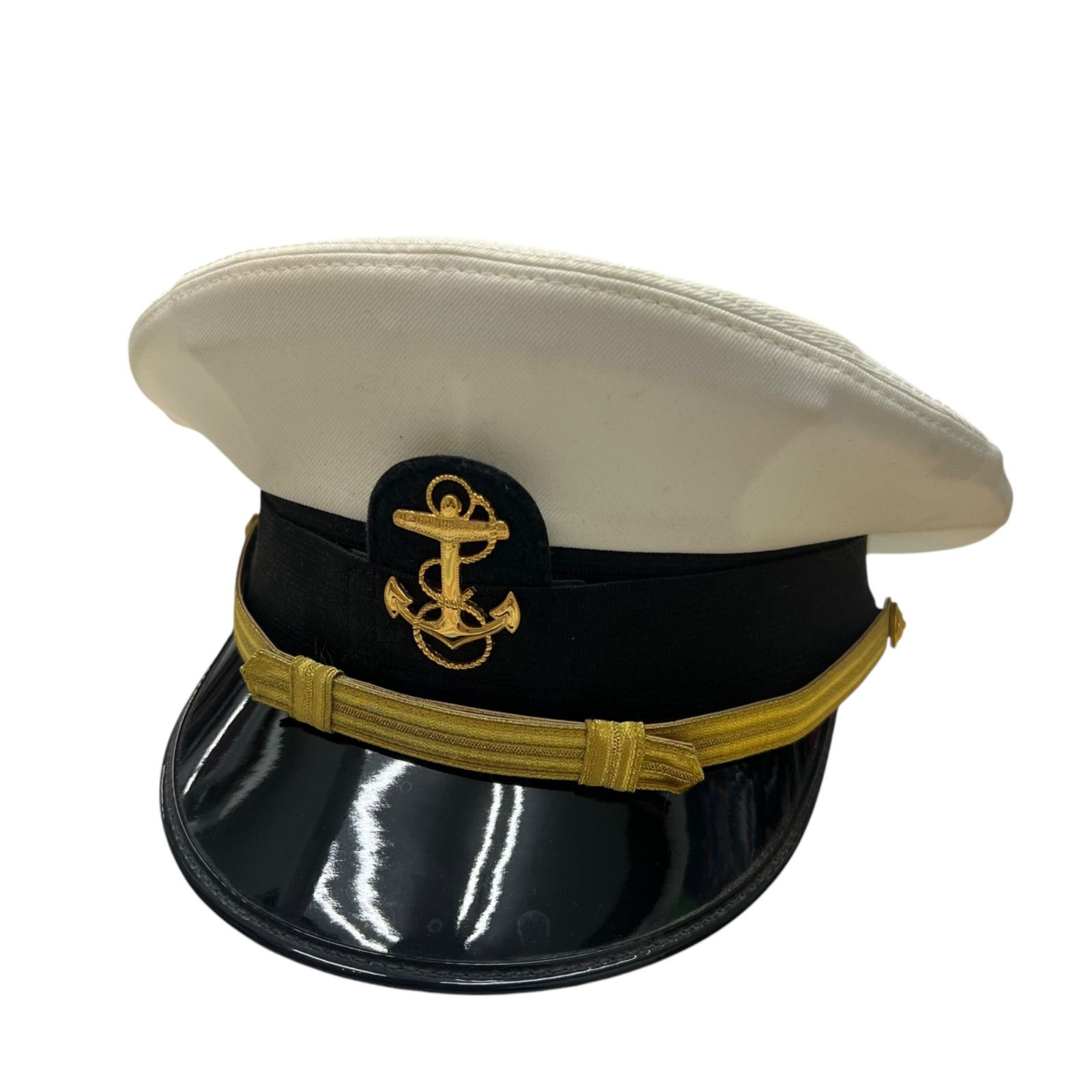 United States Naval Academy USNA Bernard Cap 海軍制帽 シミ有 ミリタリー US Naval Vintage ヴィンテージ 帽子 ハット