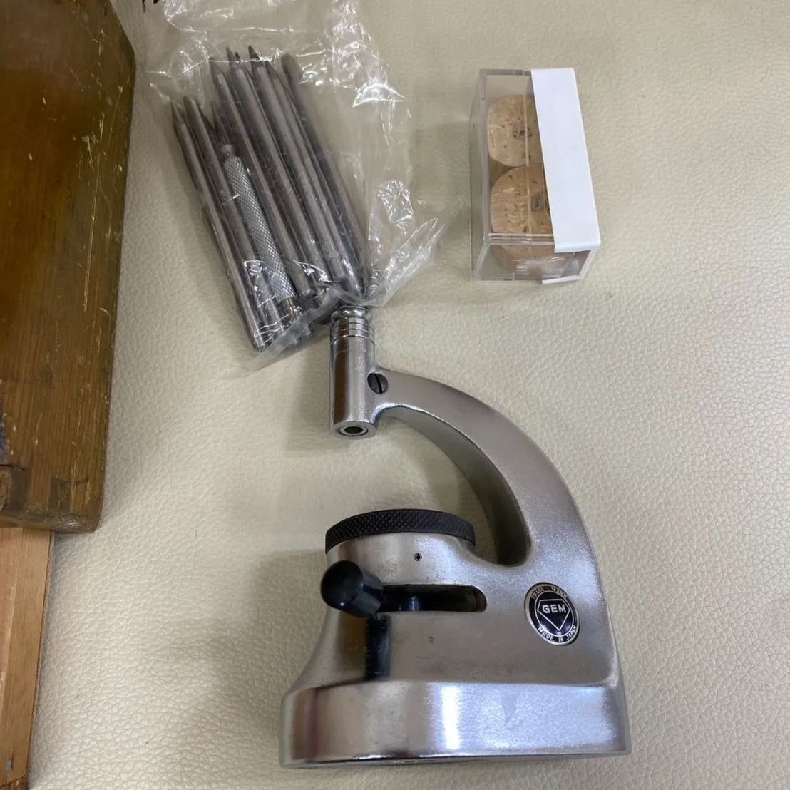 GEM スタッキングツール 時計用工具 ポンス台 時計 修理 工具