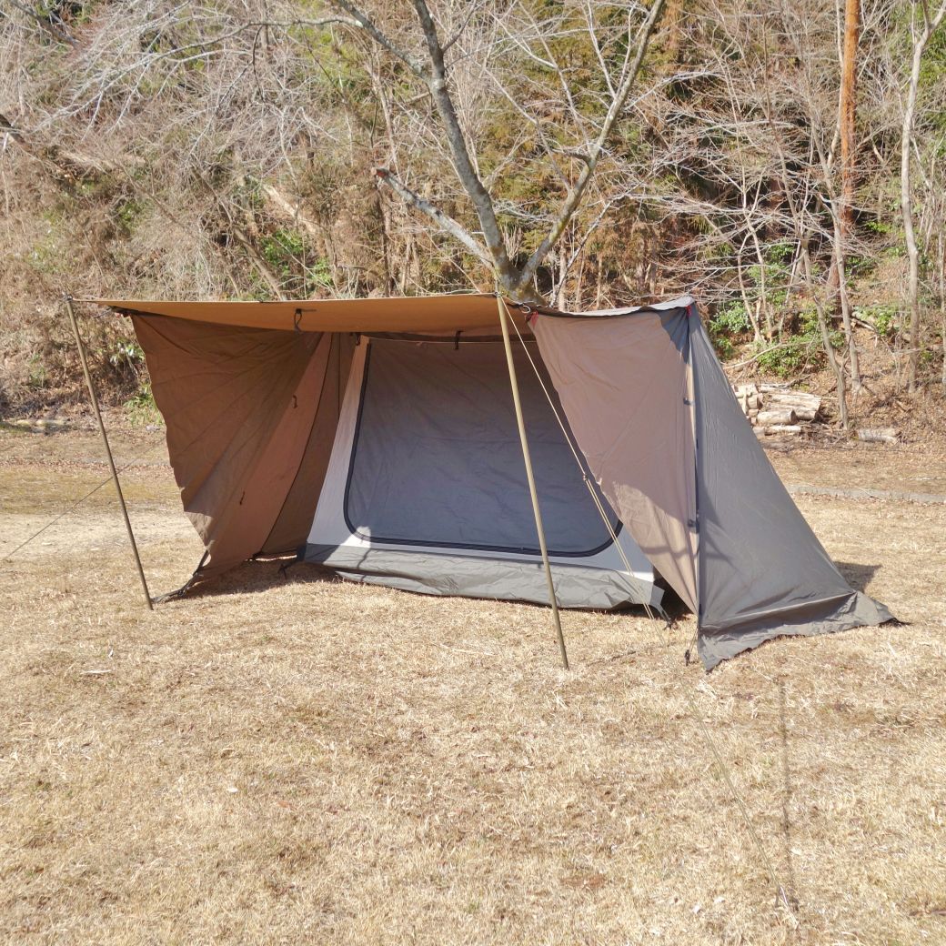 美品 テンマクデザイン tent-Mark DESIGNS 大炎幕 前幕 スタンダード 