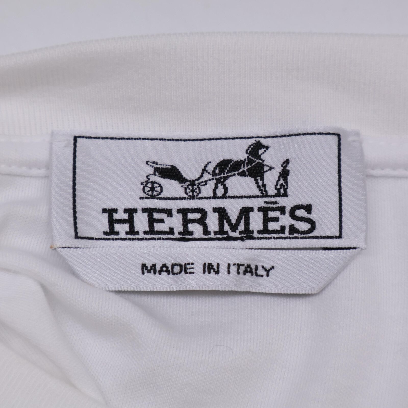 HERMES エルメス 【美品/国内正規】コットン サドルステッチ