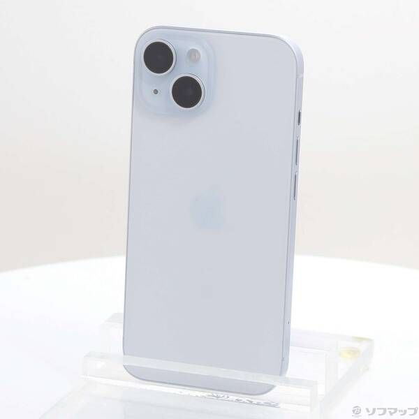 〔 品〕 iPhone15 128GB ブルー 3M420J A SIMフリー 297