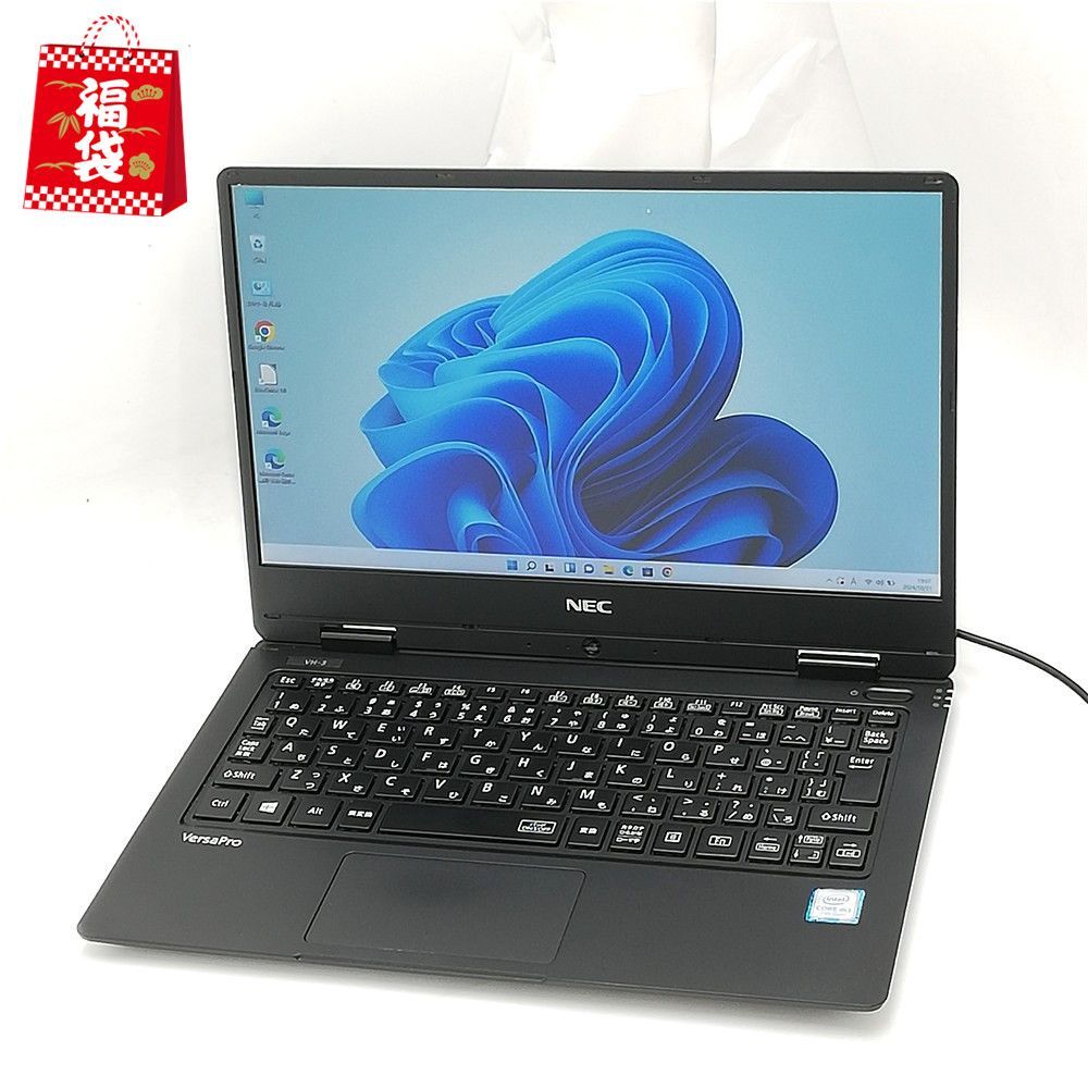 福袋 半額セール 在庫処分 高速SSD Windows11済 12.5型 ノートパソコン NEC PC-VKA10HGG6QD3 中古 第7世代CoreM3  無線LAN Bluetooth Office - メルカリ