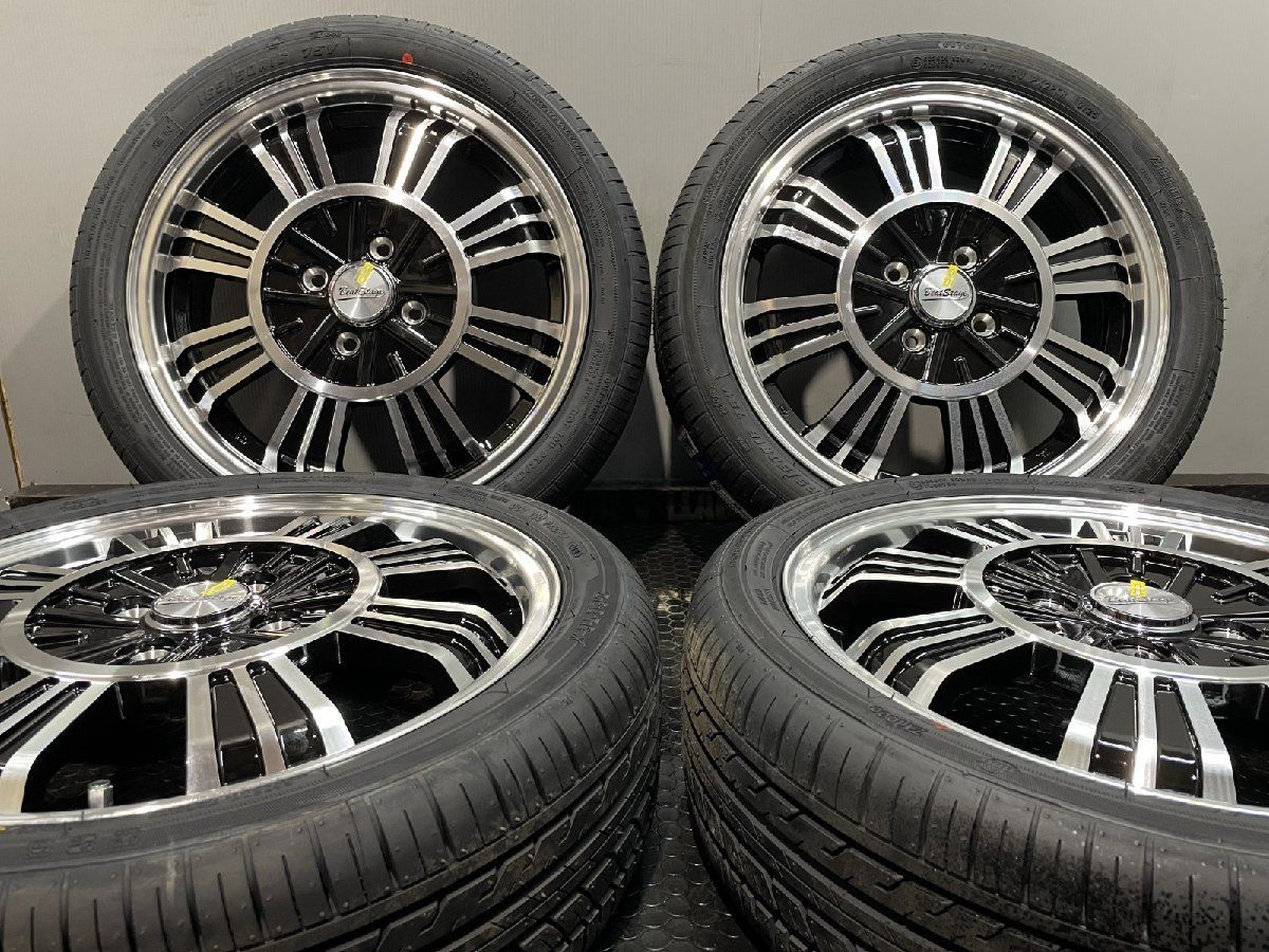 新品 24年製 バランス済【ZEETEX ZT1000 165/50R16 75V】夏タイヤ【BLEST BeatStage 16インチ 5J4HPCD100+45】ブラポリ N-BOX等　(MTD025)クレジットカード QRコード決済可能 新品 24年製 バランス済【ZEETEX ZT1000 165/50R16 75V】夏タイヤ