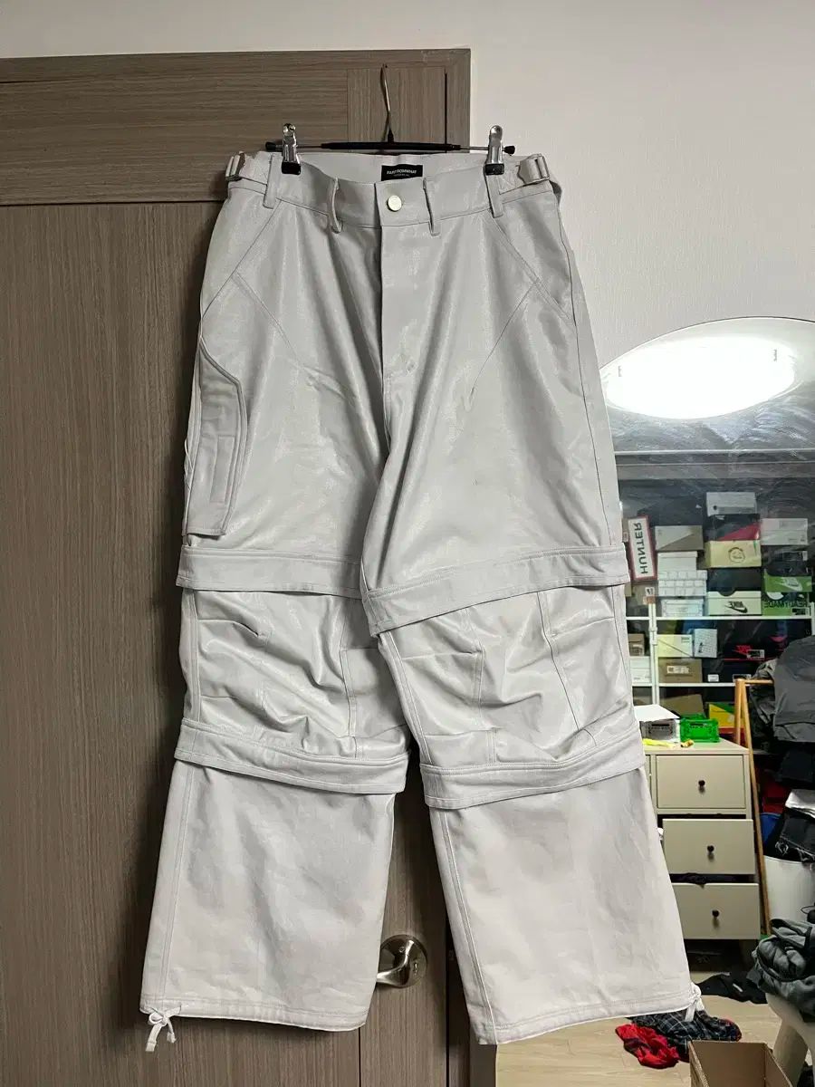 FAR ARCHIVE レイヤード パンツ 白