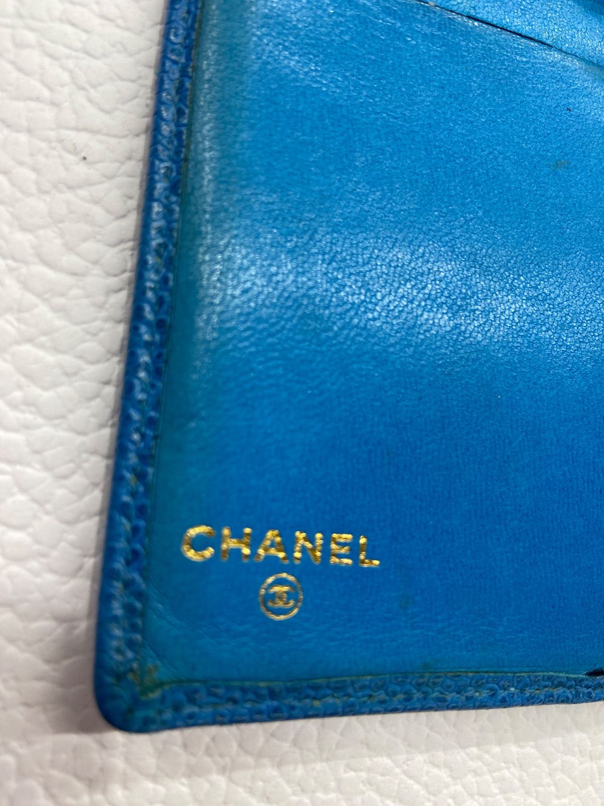 極美品⭐️CHANEL シャネル キャビアスキン カードケース ココマーク 名刺 極美品✨】シャネル カードケース 名刺入れ ココステッチ