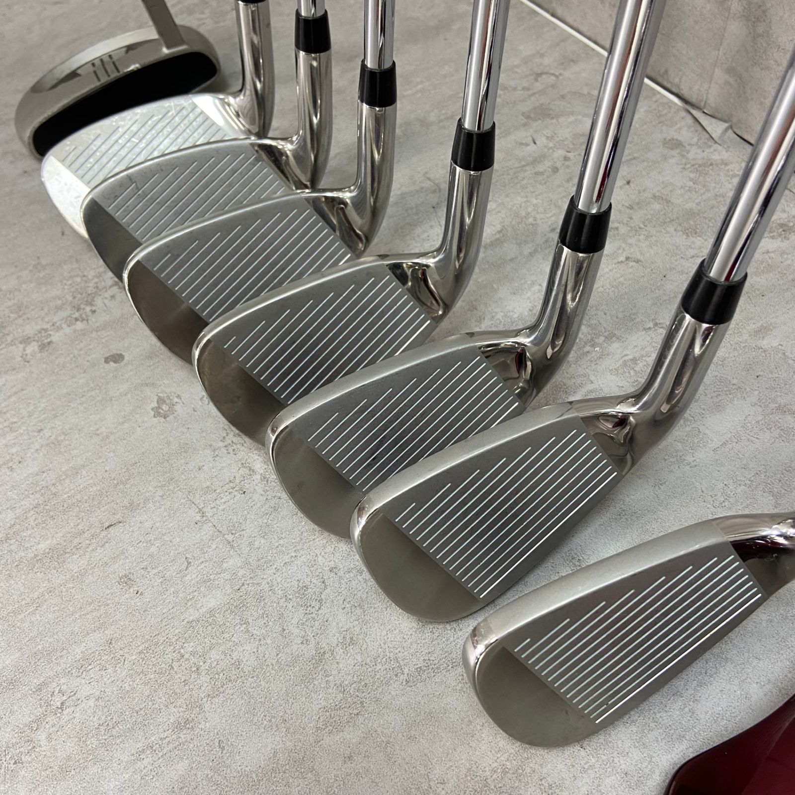 BMF　ブラックミルドフェース SASO　サソー　メンズゴルフ12本セット　S　右利き用　キャディバッグ　初心者おすすめ　入門用 BMF ブラックミルドフェース SASO サソー メンズゴルフ12本