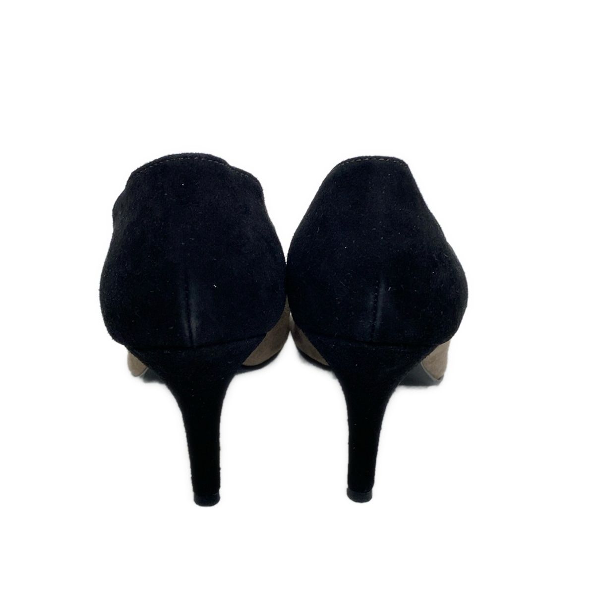 DIANA(ダイアナ) パンプス 24 1/2 レディース美品 グレージュ×黒