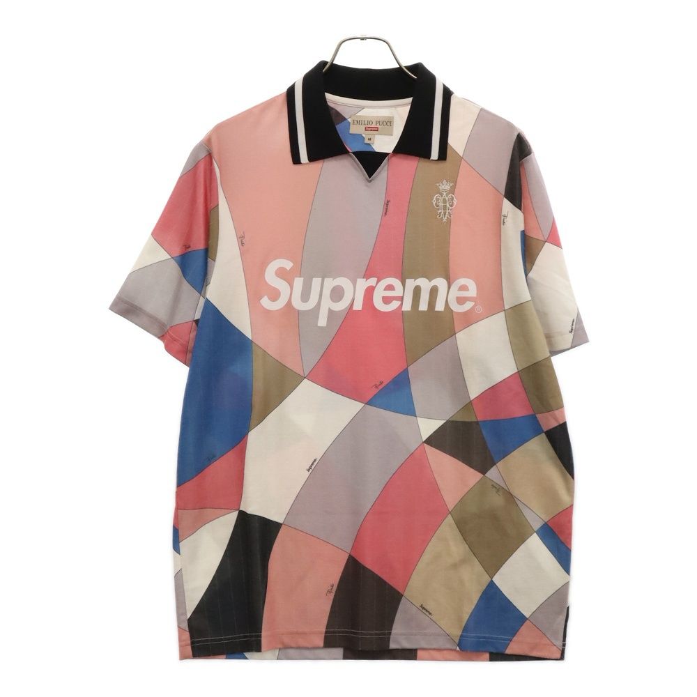 Supreme Emilio Pucci Soccer Jersey 黒 M｜メンズ