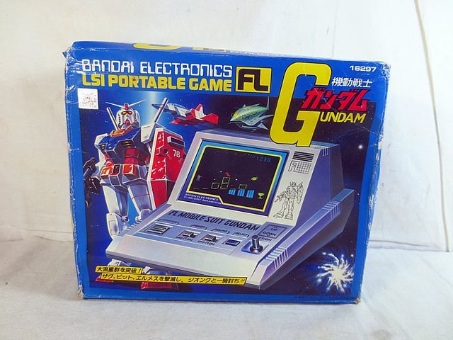 Yahoo!オークション - 機動戦士ガンダム LSIポータブルゲーム FL