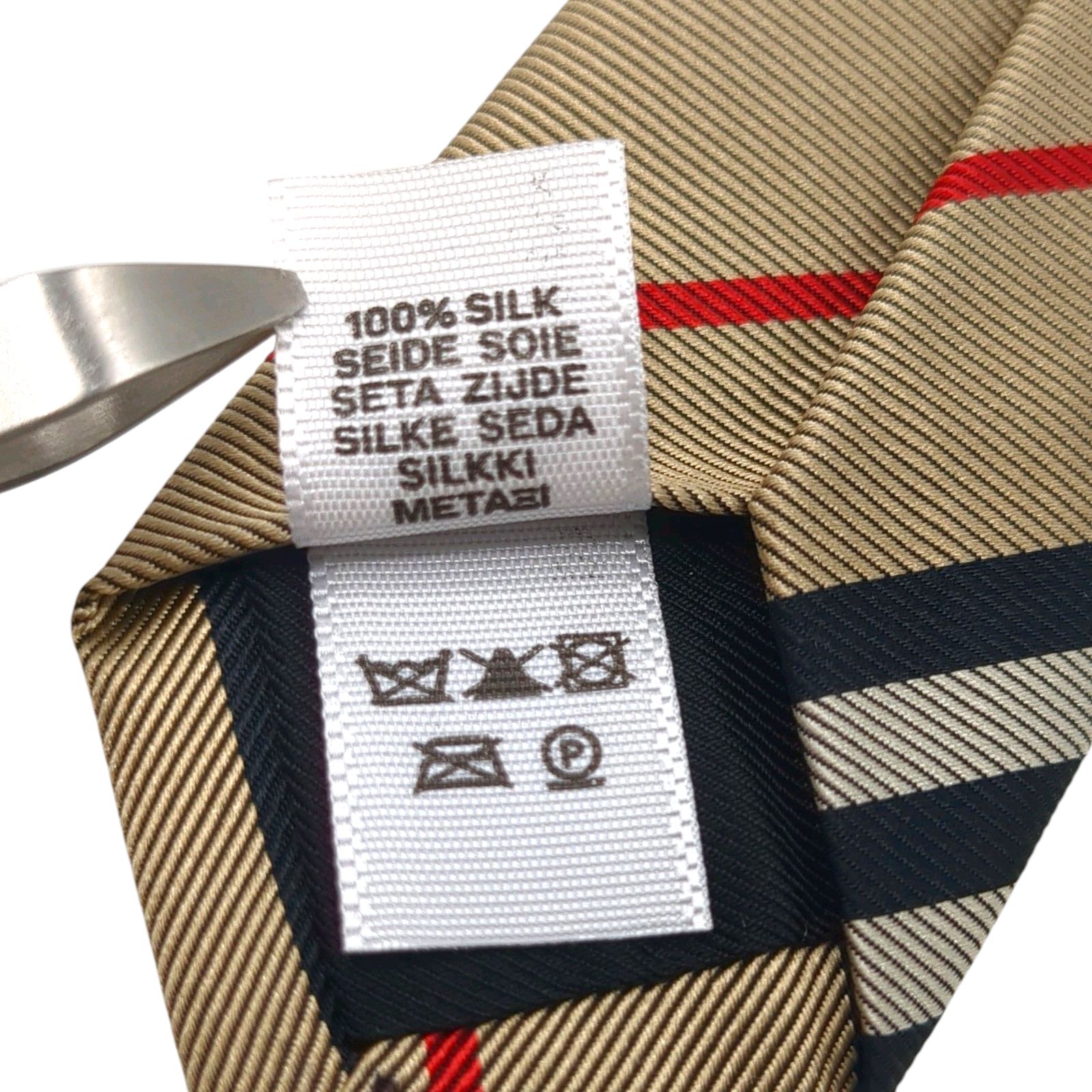 BURBERRY バーバリー ネクタイ 現行タグ ノヴァチェック シルク100