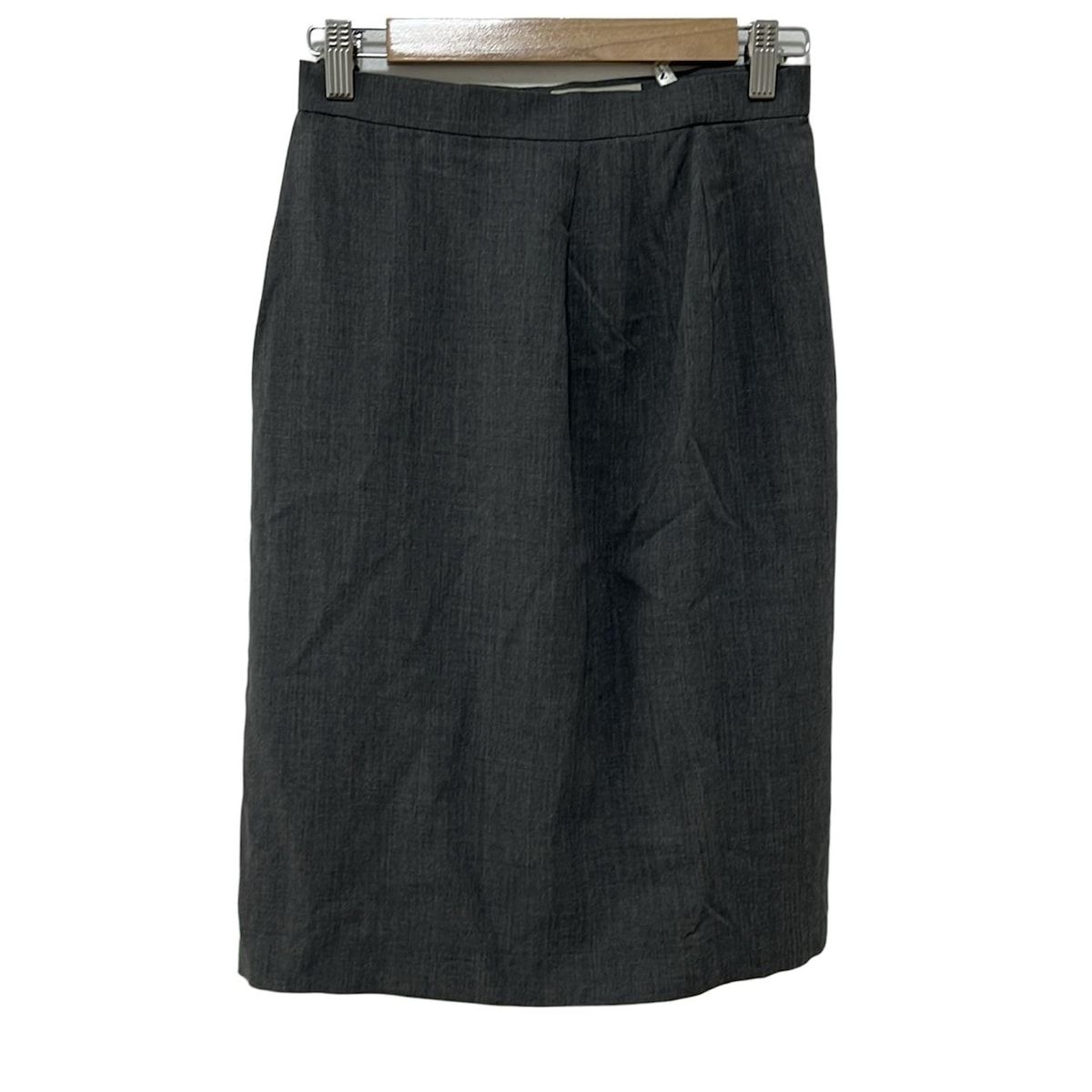 Aquascutum アクアスキュータム スカート レディース - グレー ひざ丈