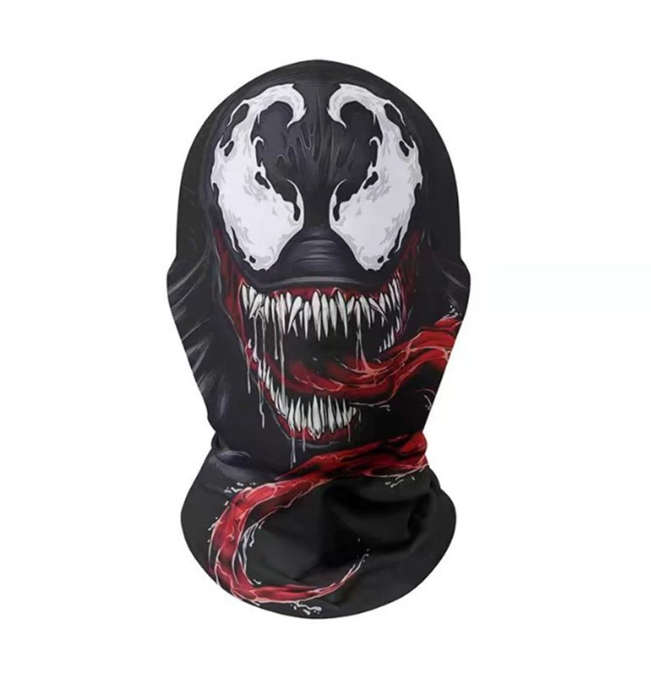 ハロウィン 3D仮面 ホラー 被り物 鬼 フェイス プリントマスク