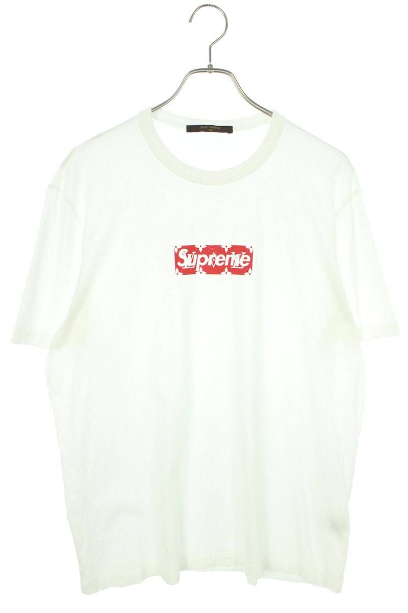 シュプリーム ルイヴィトン 17AW LV Box Logo Tee モノグラムボックス