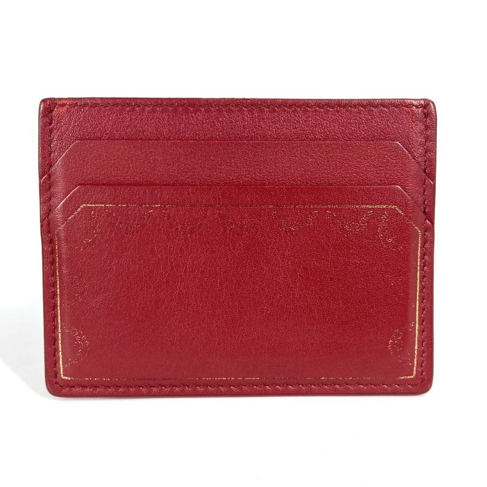 Cartier カルティエ ガーランドドゥカルティエ レッド ジップアラウンド CARTIER カルティエ カードケース ガーランド ドゥ カルティエ