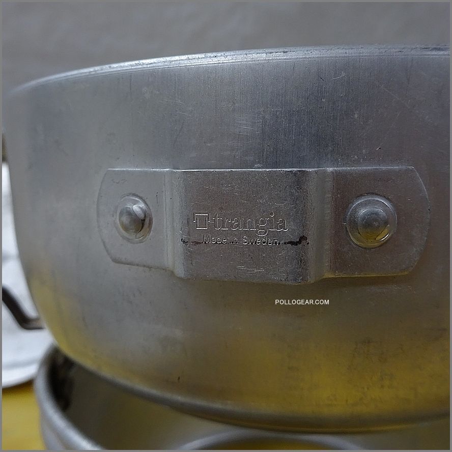  1970年代 トランギア TR 27 ストームクッカーS ケトル付き Trangia アルスト 筆記体ロゴ モデル No 2 クッカーセット アウトドア調理器具