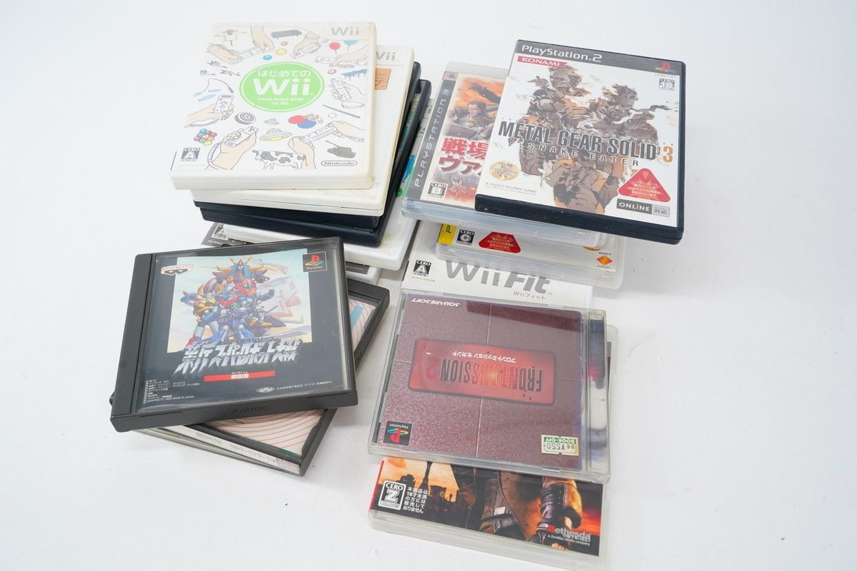 ps3 Wii ゲームソフト13本セット！　完動品 9.135 △ PS3 PS2 Wii ゲームソフト まとめ売り - メルカリ