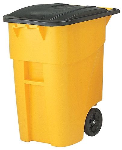 ラバーメイド Rubbermaid ビッグホイールコンテナ イエロー 190L RM9W27YL KKV3701
