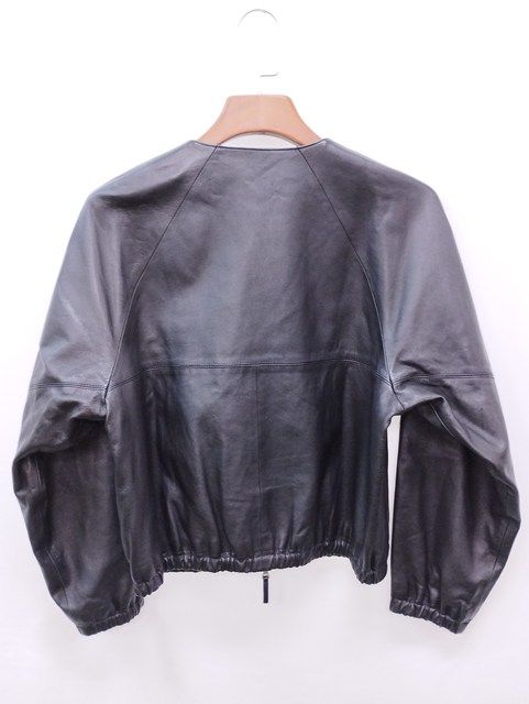 F019 人気 unfil アンフィル レザージャケット 1 ブラック OSFL-UW112 レディース Q