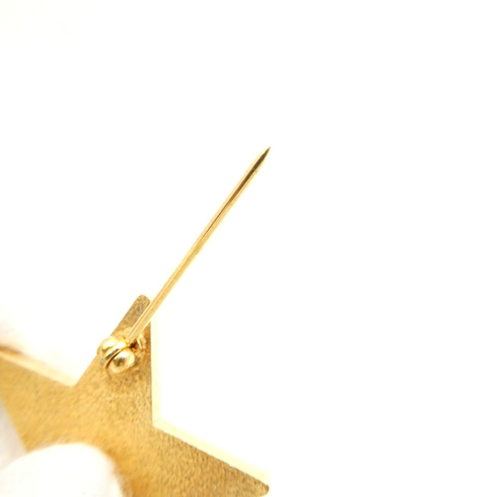 美品 CHANEL シャネル 01P ブローチ ココマーク 星型 スター レア 希少