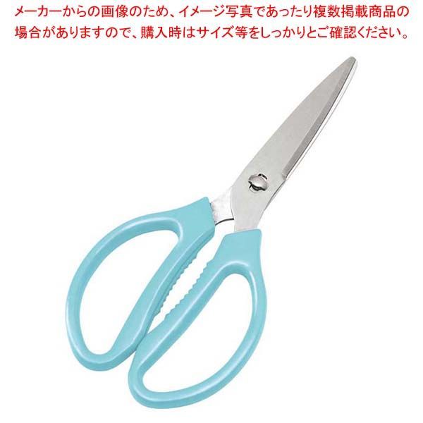EBM ステンレス セレクトキッチンバサミ ブルー