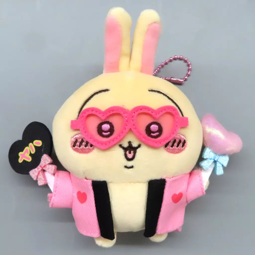 ちいかわ グッズ まとめ売り カボチャなうさぎ オタ活うさぎ 他多数 中古】キーホルダー うさぎ(うちわ) オタ活 うさぎマスコット