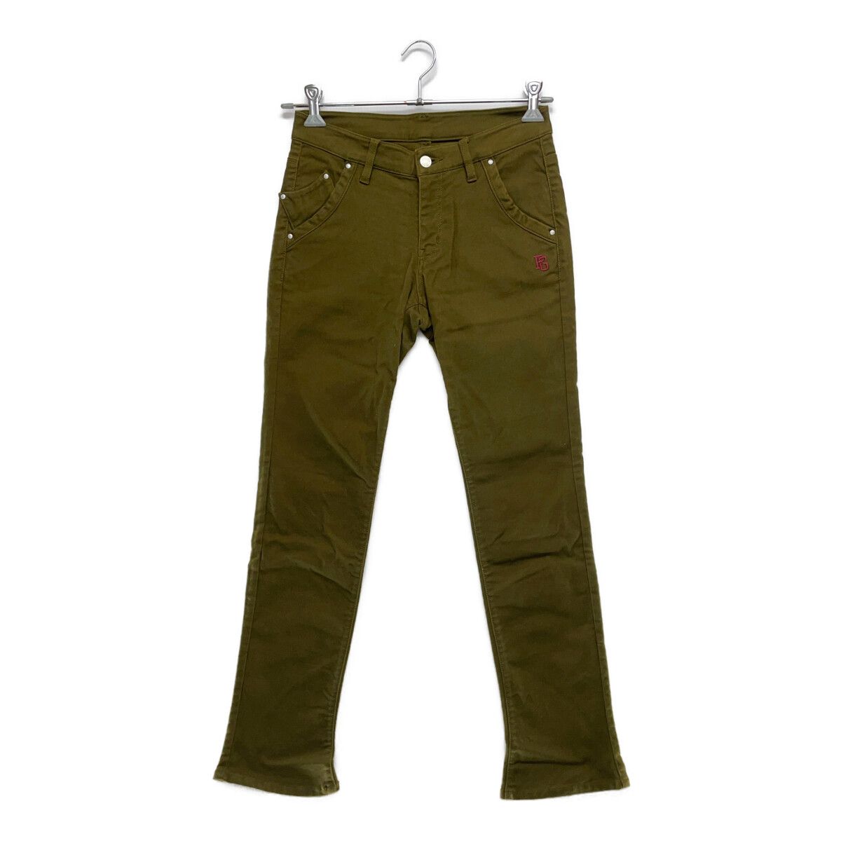 中古 レディース パーリーゲイツ PEARLY GATES パンツ 1(M) オリーブ