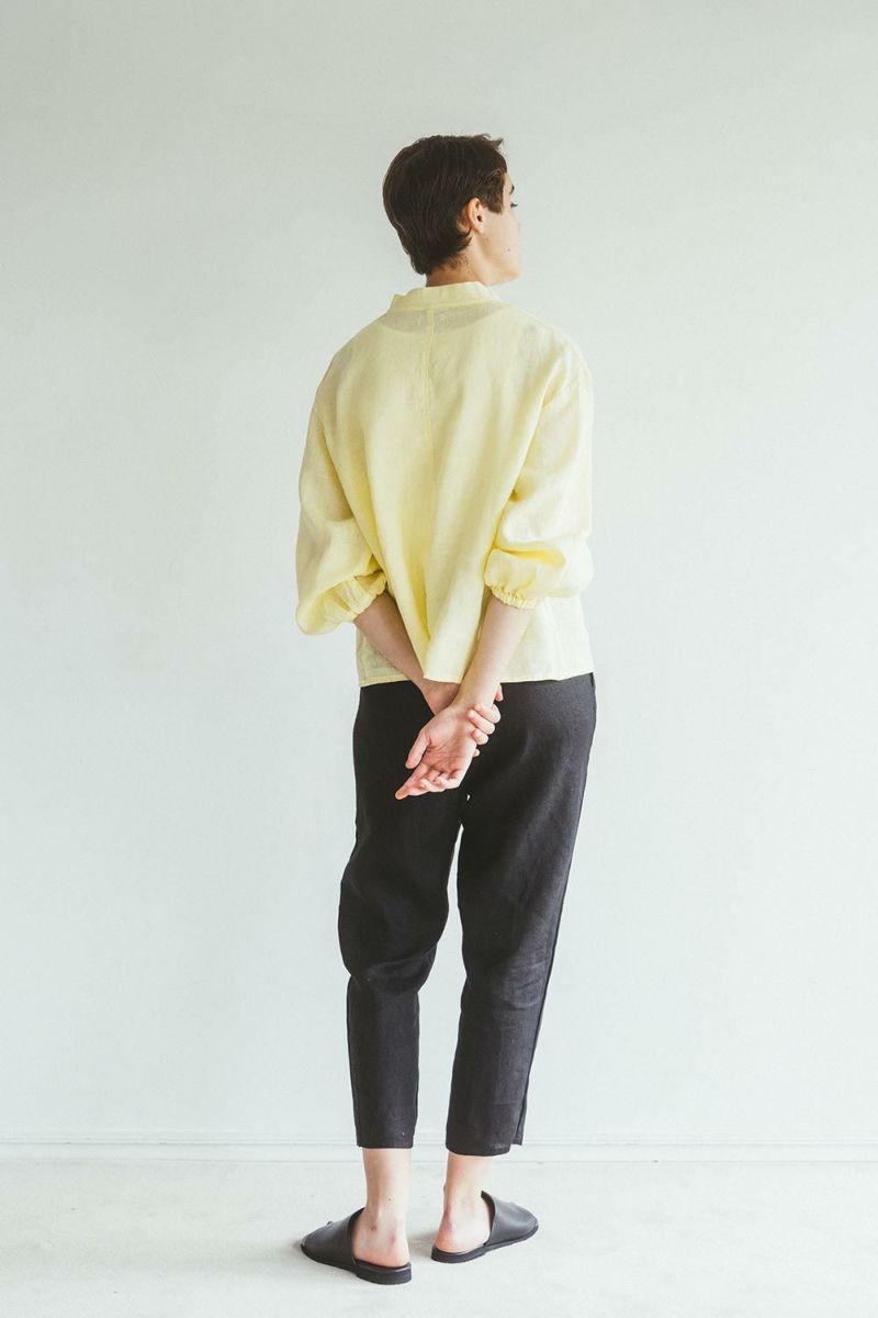 fog linen work ロビン パンツ ブラック ロビンパンツ – fog linen work｜フォグリネンワーク