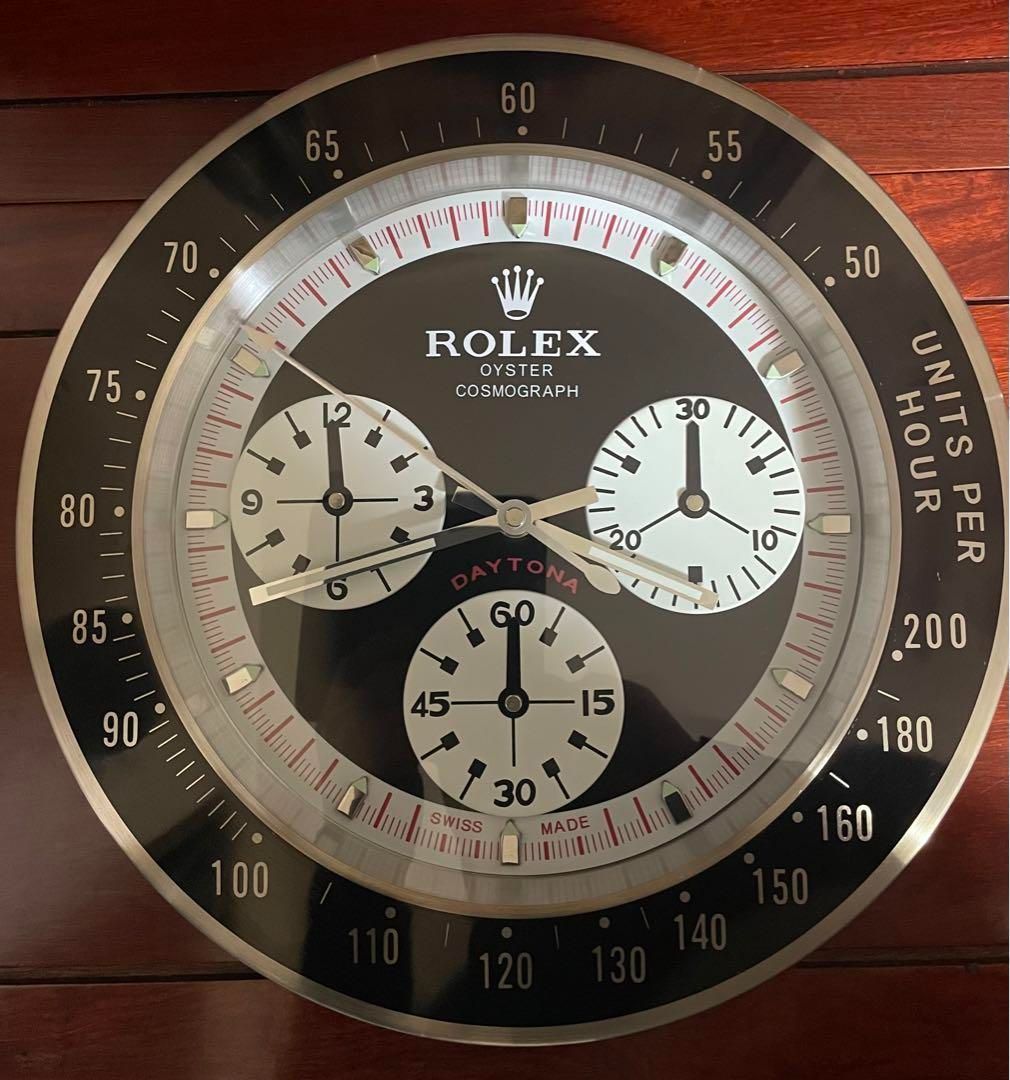 訳あり】新品未使用　デイトナ　　 ポール・ニューマン　掛け時計　非売品 訳あり】新品未使用 デイトナ ポール・ニューマン 掛け時計