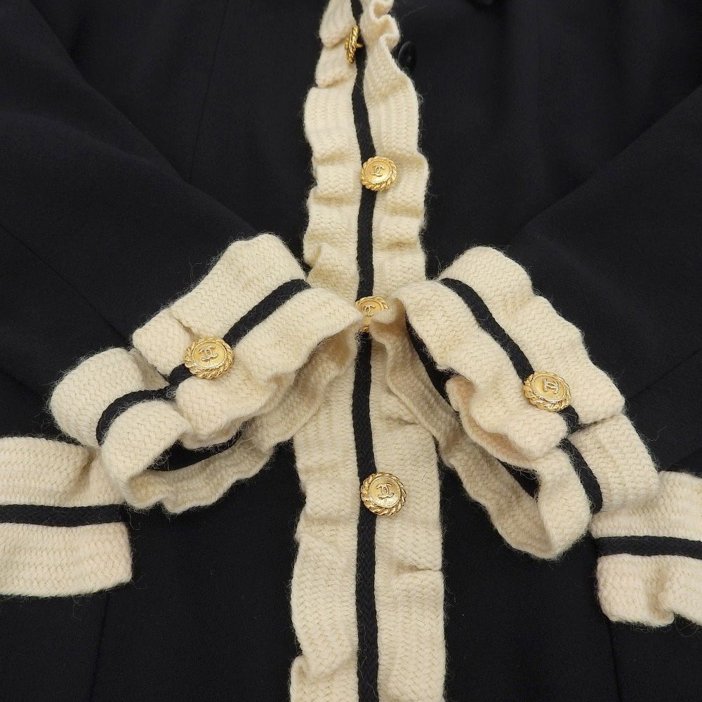 本物保証】 超美品 シャネル CHANEL ココマーク ココボタン ジャケット  