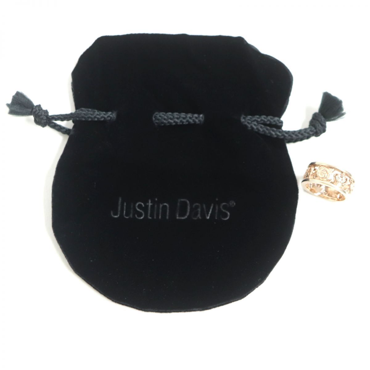 美品▽JUSTIN DAVIS ジャスティンデイビス 18K マイラブ クラウン 