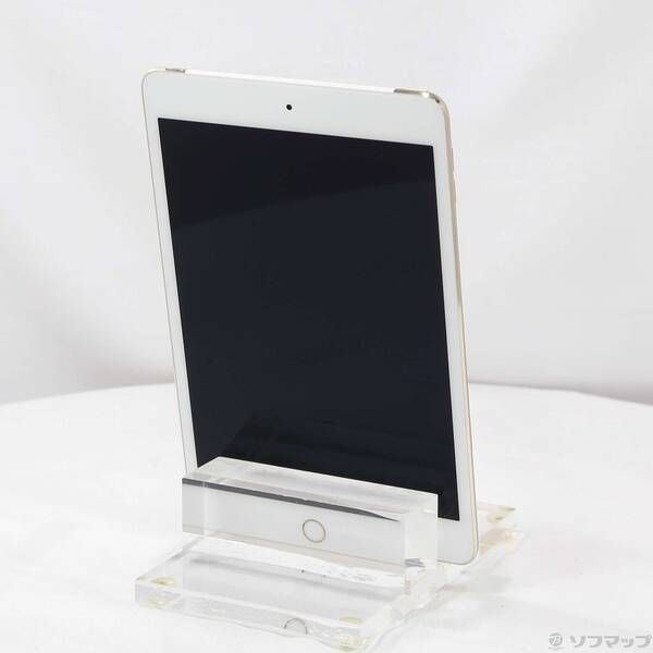 タブレット 〔品〕 iPad mini 4 128GB ゴールド MK782J／A docomo
